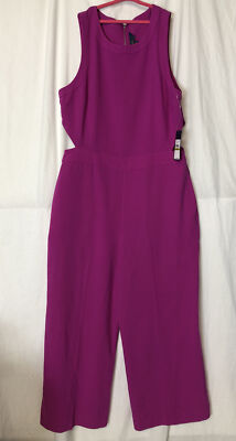 Jasmin Pink Sleeveless Jumpsuit Size 