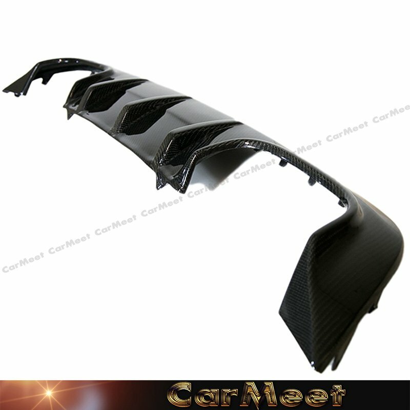 Fit 12-14 BENZ R172 SLK-Convertible AMG Carbon Fiber A Rear Back Bumper ...