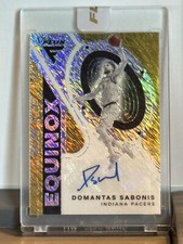Domantas Sabonis  Auto Gold Flux Equinox /10 2020