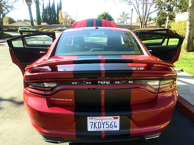 FITS Dodge Charger 15 to 22 Racing Stripes 10" Graphic Vinyl Decal Sticker 36 FT - Image 2 of 4