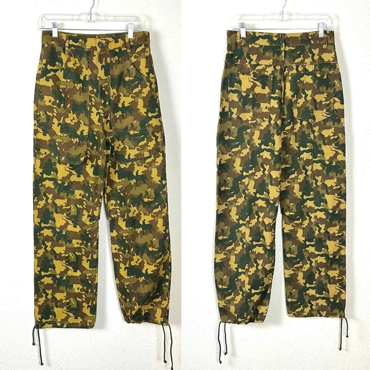 Zara hotsell camo joggers