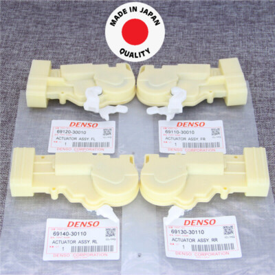 Denso Set of 4 Power Door Lock Actuators for 1998-05 Lexus GS300 GS400 GS430