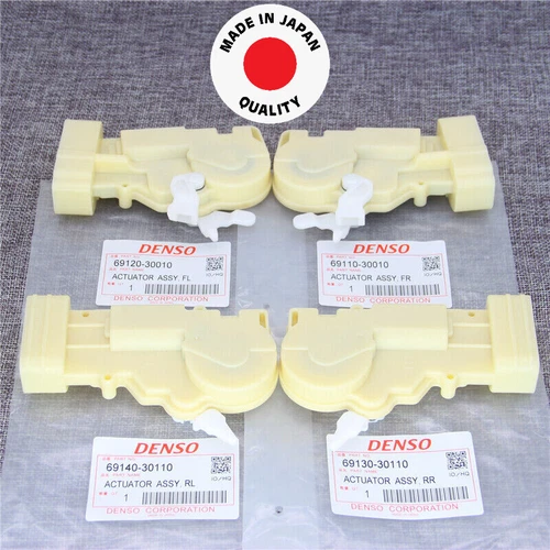 Denso Set of 4 Power Door Lock Actuators for 1998-05 Lexus GS300 GS400 GS430
