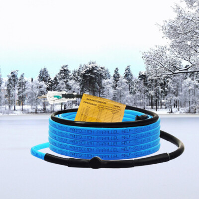 MAXKOSKO Electric Pipe Heat Tape for Pipe Freeze Protection,120V Self-Regulating