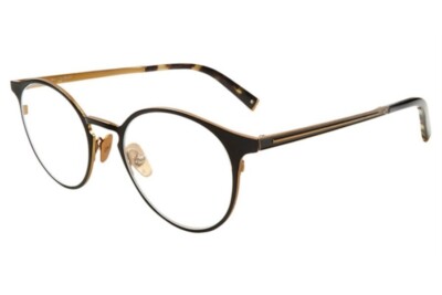 John Varvatos Brille Jv V168 Mattschwarz 49mm - Hergestellt IN Japan