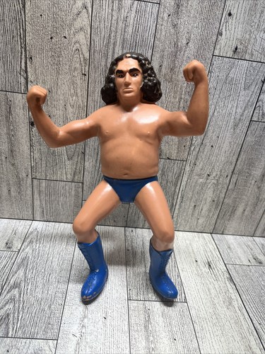 1984 WWF LJN Andre The Giant long hair wrestling f...
