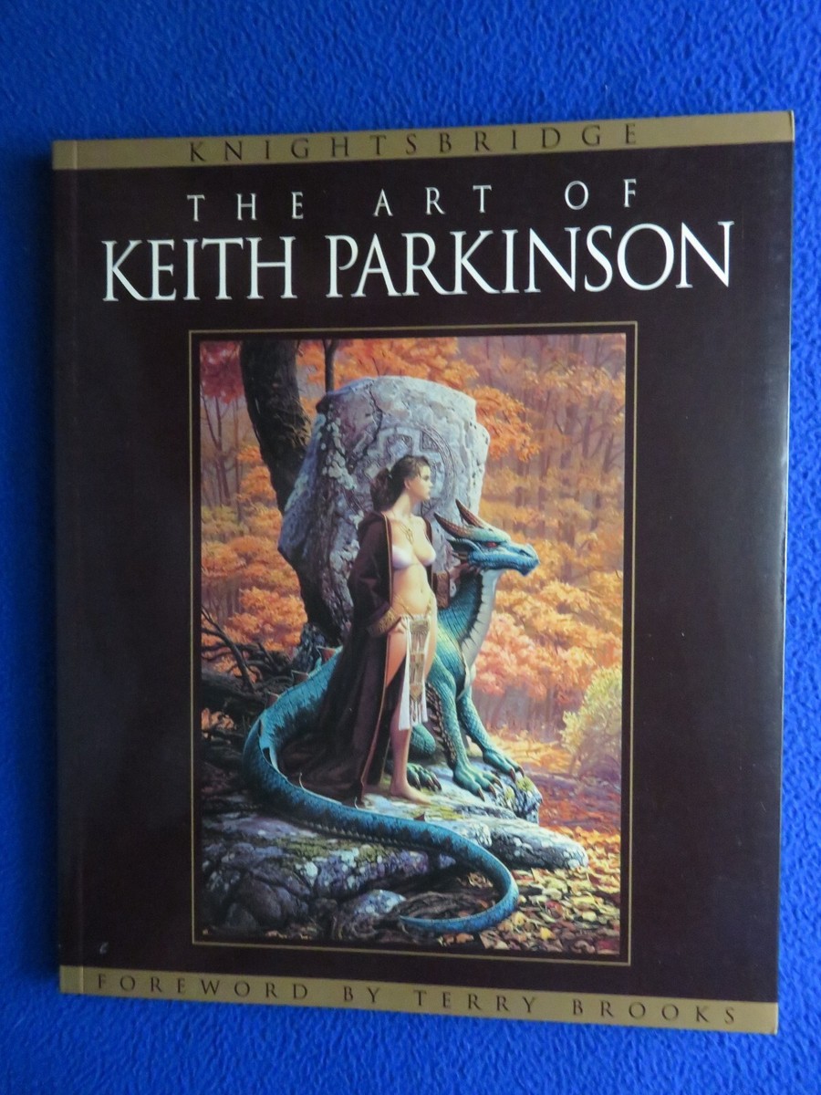 KNGHTSBRIDGE THE ART OF KEITH PARKINSON 1ST PRINT 1996 FPG, INC