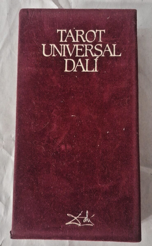 Salvador Dali Tarot Card Deck Velvet, New, Open Box, Mint Condition