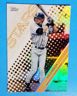 Ichiro 2007 Topps Baseball Topps Stars Foil Insert #TS12 Ichiro