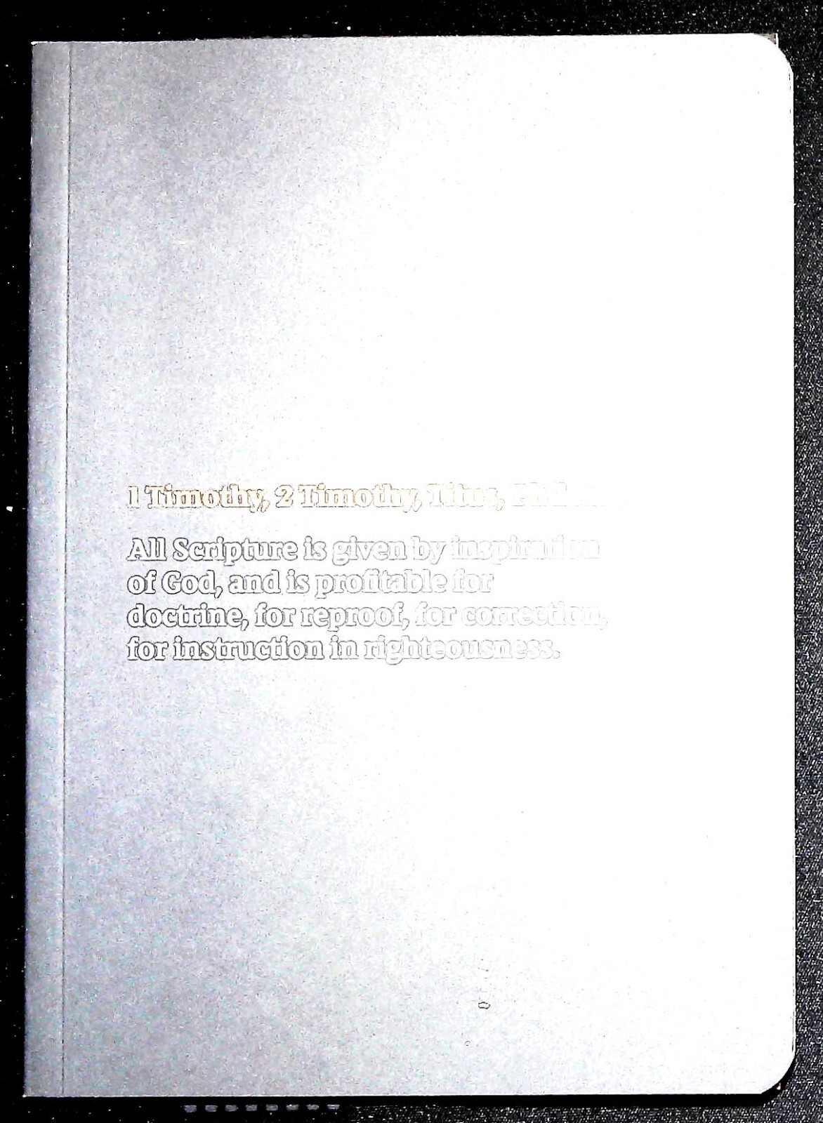 NKJV Bible Journal - 1-2 Timothy, Titus, Philemon, Comfort Print: Holy Bible, Ne