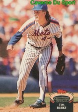 392 TIM BURKE NEW YORK METS TOPPS BASEBALL CARD STADIUM CLUB 1992