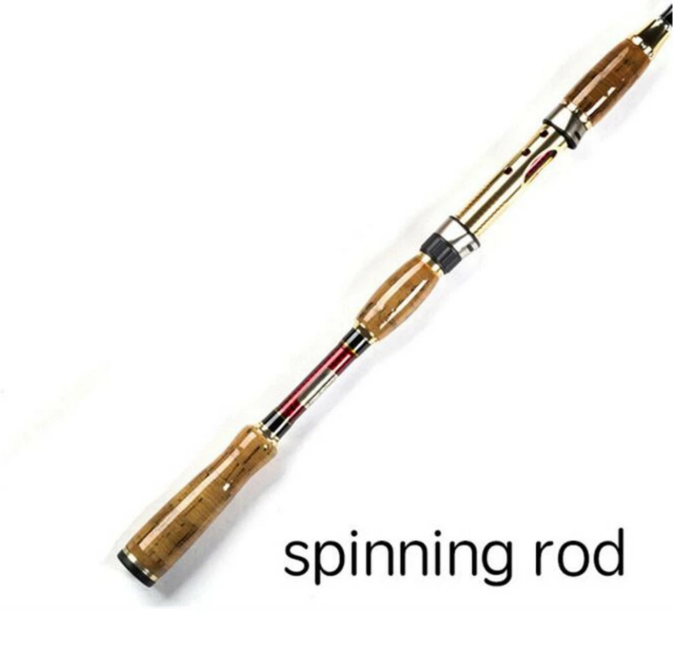 Caña de pescar giratoria de agua salada Jigging 2,1 m 2 secciones cañas de barco de acción rápida Foto 3 de 4