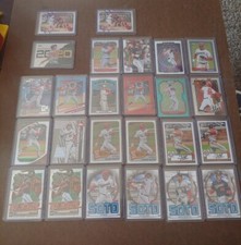 Juan Soto Padres 25 Card Lot: Unleashed, Red Prizm, Blue Prizm, Panini , Topps