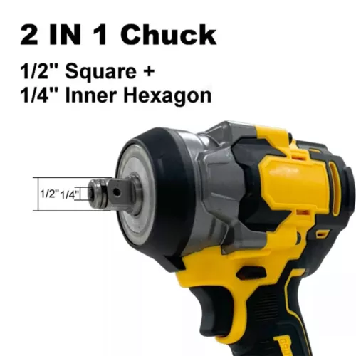 For Dewalt 20V Battery Cordless Impact Wrench 1/2" Brushless Bare Tool Only - Picture 5 of 10