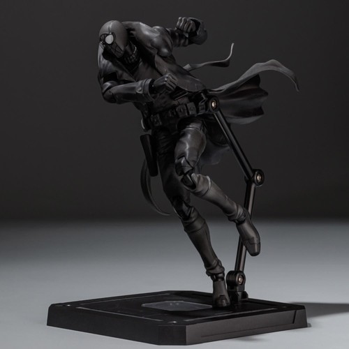 Japan Authentic Sentinel SV-Action Spider-Man Noir Action Figure - 第 9/16 張圖片