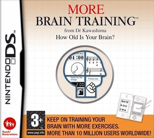 Nintendo DS More Brain Training from Kawashima How old is your Brain  Modul