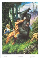 Full Nelson by Joe Jusko Signed and Numbered Print # 170 / 275