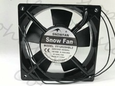 New 1 PCS SNOWFAN Fan YY12025HBL2 AC 20V/240V 12cm 12025 2 Wire Aluminum frame