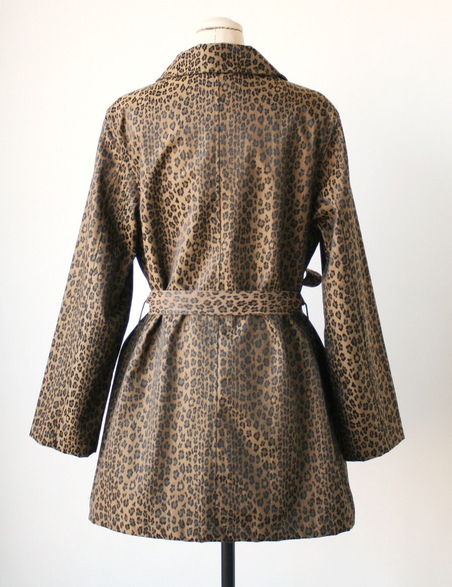 ジャケット・アウター FENDI jeans leopard pattern jacket Fendi Leopard Patterned Jacket Coats | eBay