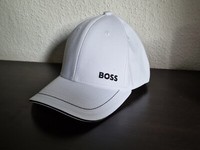 Boss Cap Kappe SchirmmüTze Baumwolle Kontrastfarbenem Logo EinheitsgrößE Unisex