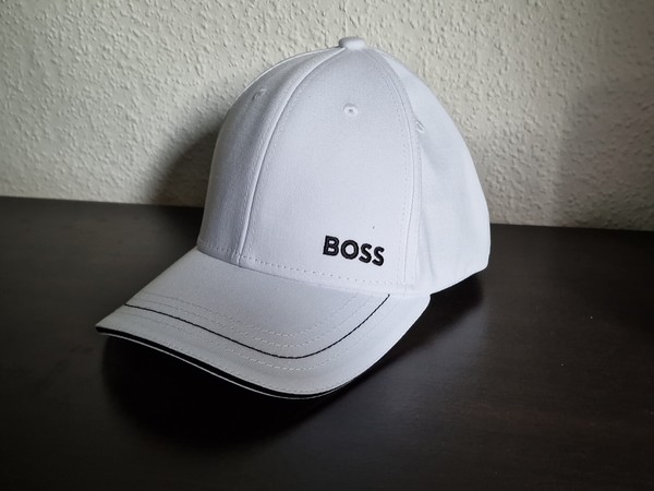 Boss Cap Kappe SchirmmüTze Baumwolle Kontrastfarbenem Logo EinheitsgrößE Unisex-image