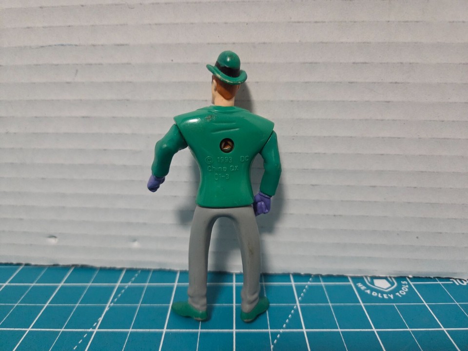 1993 Batman The Animated Series Riddler McDonalds Toy Action Figure ...