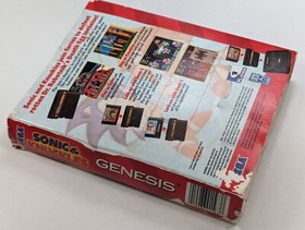 *poor condition* Sonic & Knuckles Sega Genesis in box authentic