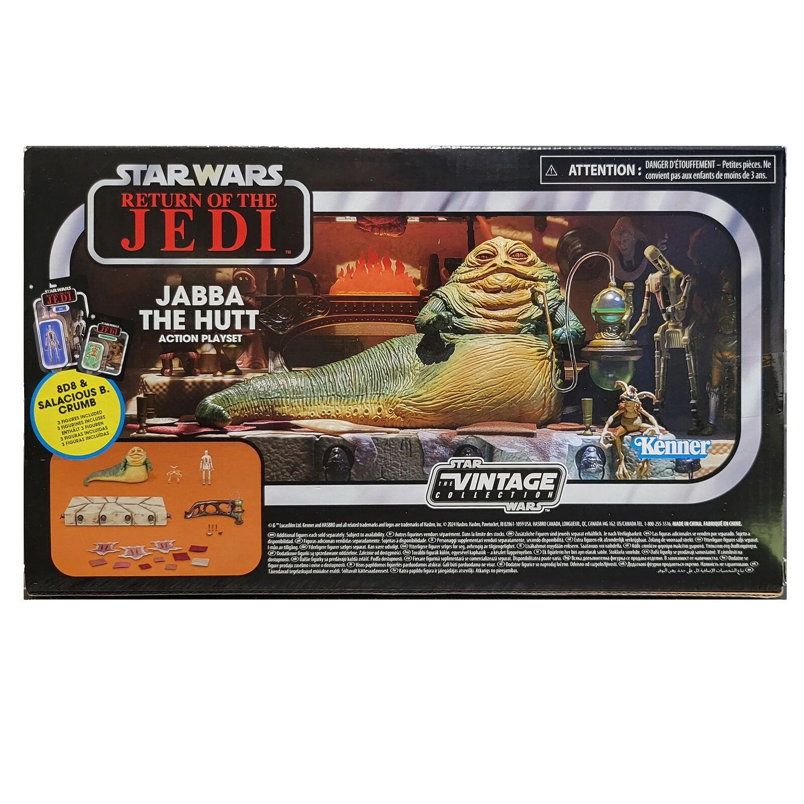 Figuras de acción accesorios y Jabba el Hutt