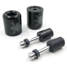Handlebar Bar End Slider Black For Yamaha R1 (1998-2012) / R6 (2006-Up)/ FJR1300
