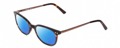 Esquire EQ1503 Unisex Polarized BIFOCAL Sunglasses in Tortoise Havana Gold 50 mm