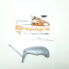 OEM Husqvarna Throttle Lock Lever, Later, Gray, Models 44 444, #501820802