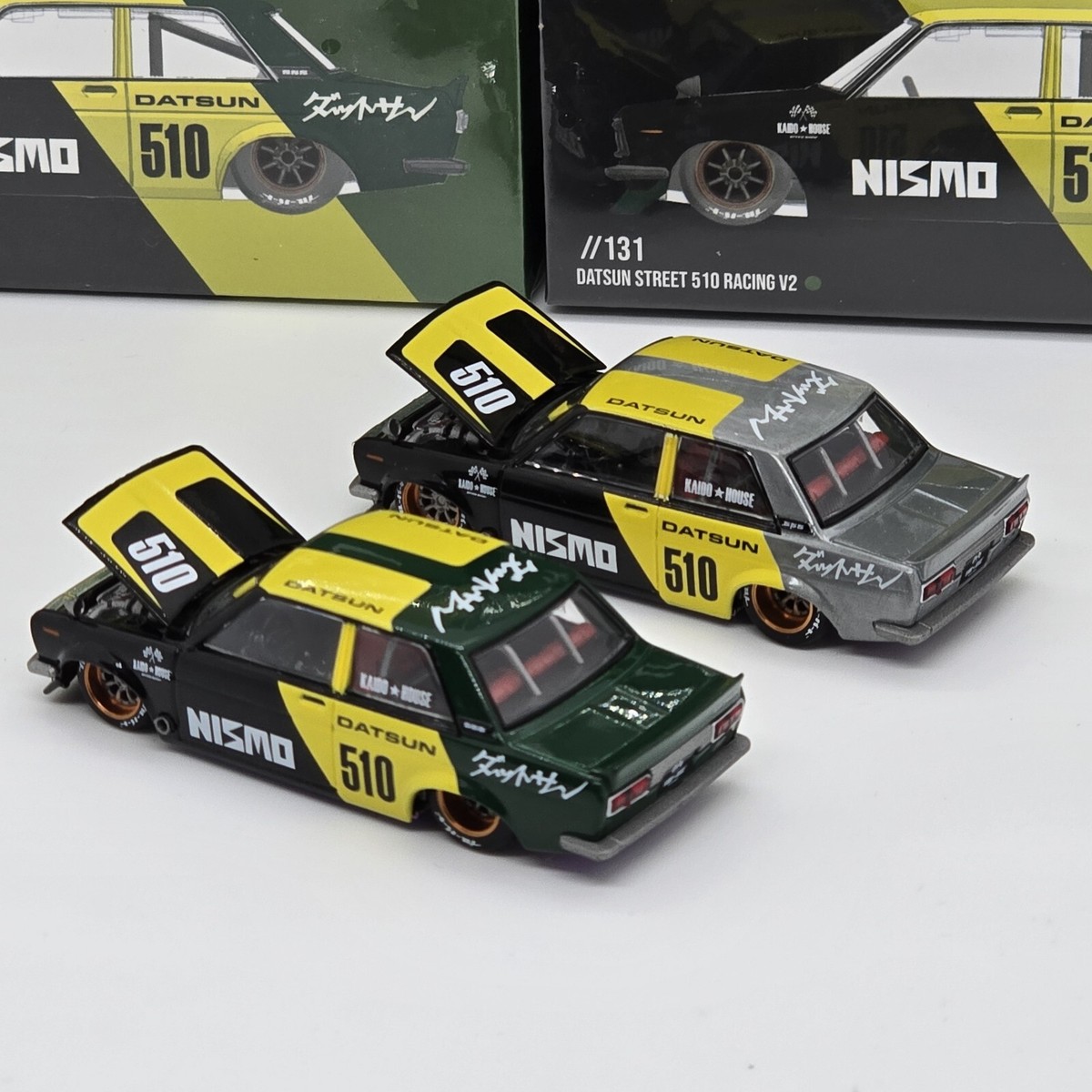 SEALED BOX KAIDO HOUSE x MINI GT DATSUN STREET 510 RACING V2