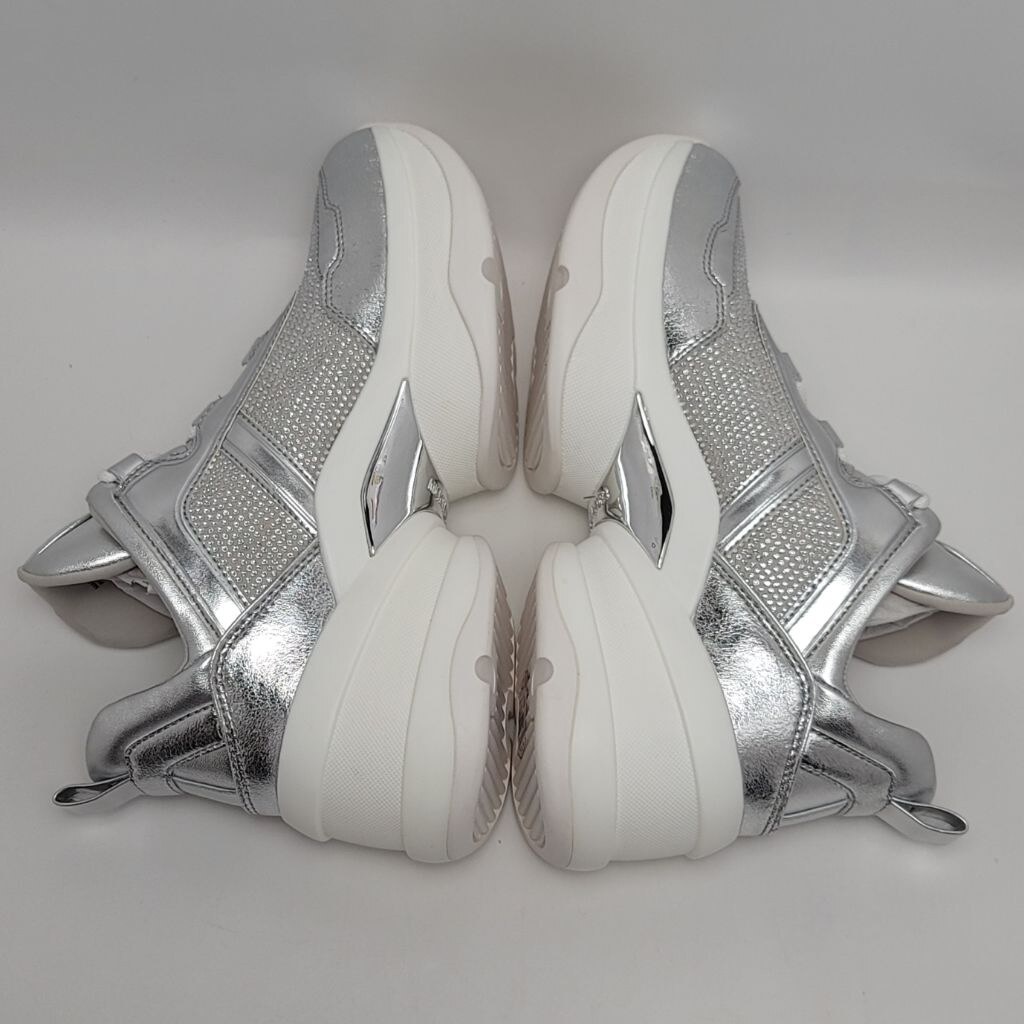 Michael Kors Olympia Extreme Trainer Sneakers Size 9M Crystal