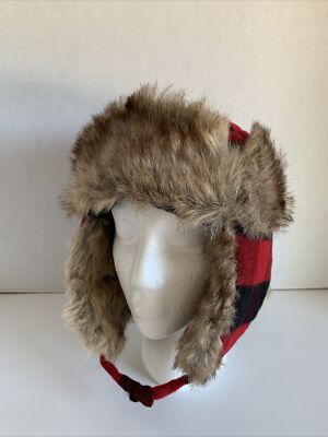 HEYANN Faux Fur Fuzzy Winter Trapper Ski Hat Hunting Cap