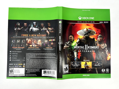 Mortal Kombat 11 Aftermath GameStop Promotional Store Display Only Artwork