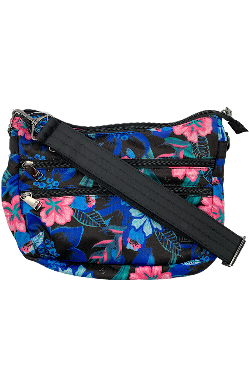 Lug Medium Crossbody Slider FS Resort Black