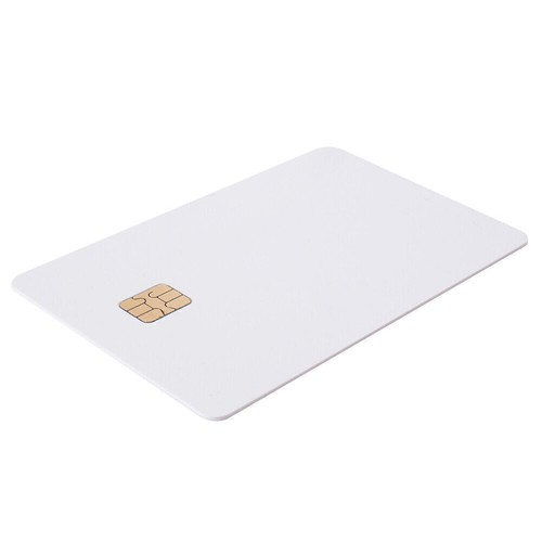 5 Pcs ISO PVC IC W/ SLE4442 Chip Blank Smart Card Contact IC Card Safety White - Picture 7 of 7