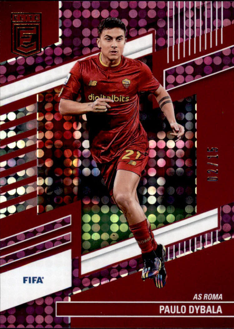 Karte 22 Paulo Dybala AS Roma)Donruss Elite Fifa 22-23 Parallel