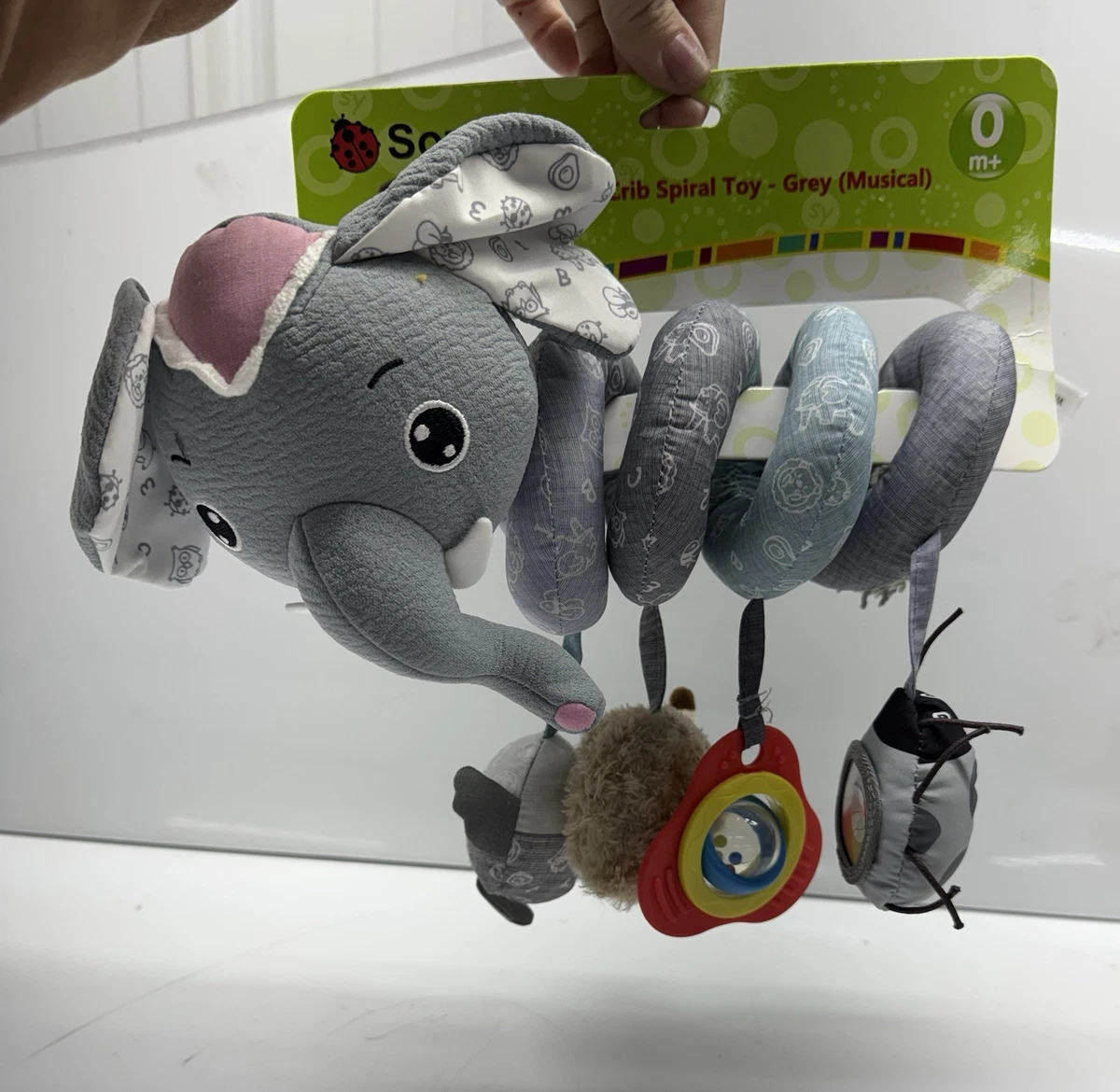 Juguetes Colgantes Para Cochecito De Bebé – Set Con Sonajero, Mordedor Y Espejo, Ideal Para Niños De 6 A 12 Meses, Clip Fácil De Usar