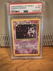 Pokémon TCG Sabrina's Gengar Holo Rare 14/132 PSA 6