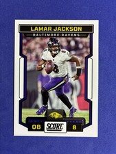 2023 Score - Lamar Jackson #188 Free Shipping/Toploader