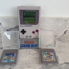 Original Nintendo Game Boy DMG-01 Fully Cleaned & Serviced & Tested – VG cond