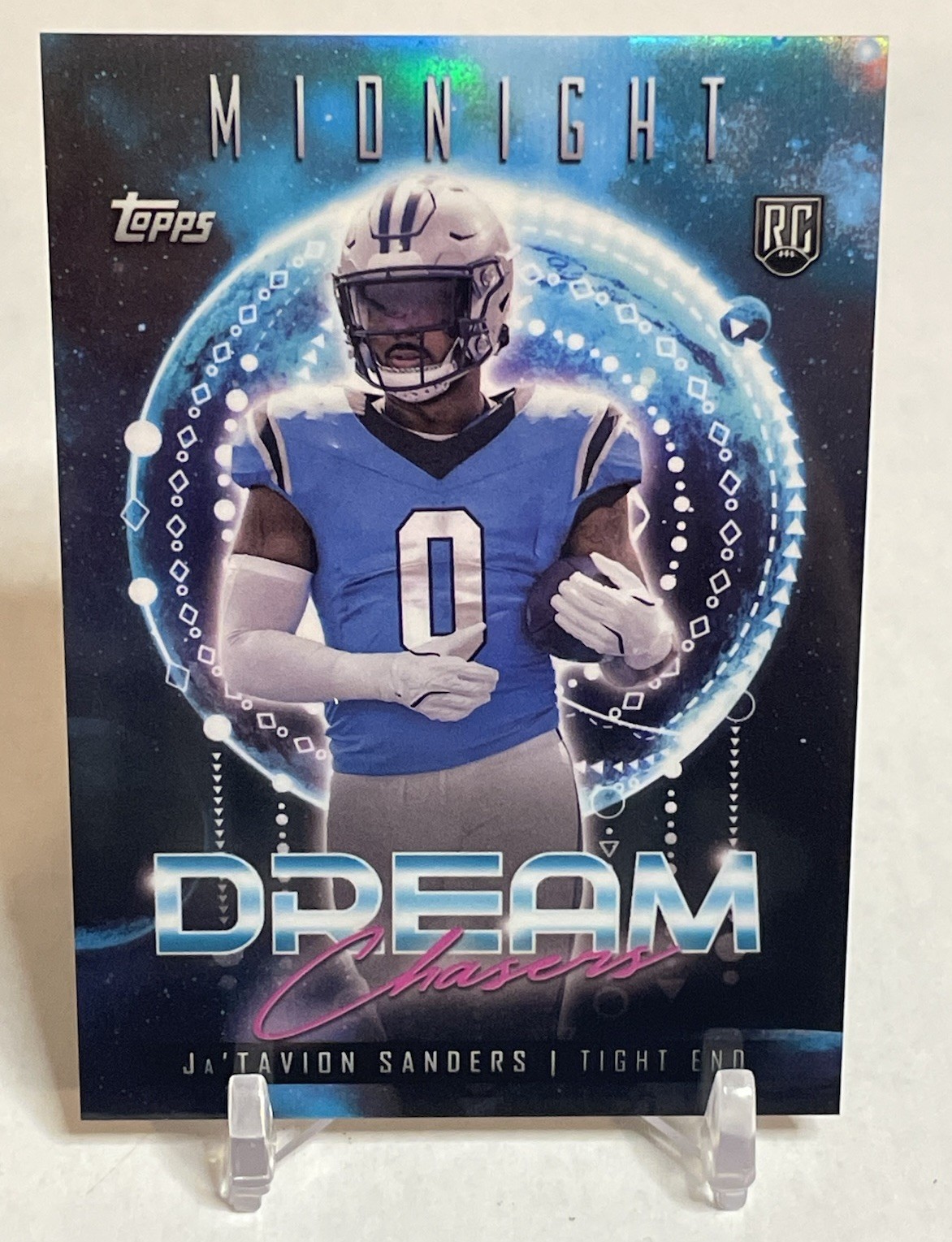 Ja'Tavion Sanders Topps Midnight Dream Chasers #DC15 Base