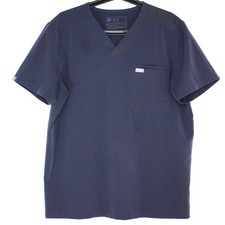 Figs Mens Medium Leon Two Pocket Technical Collection Scrub Top N1467