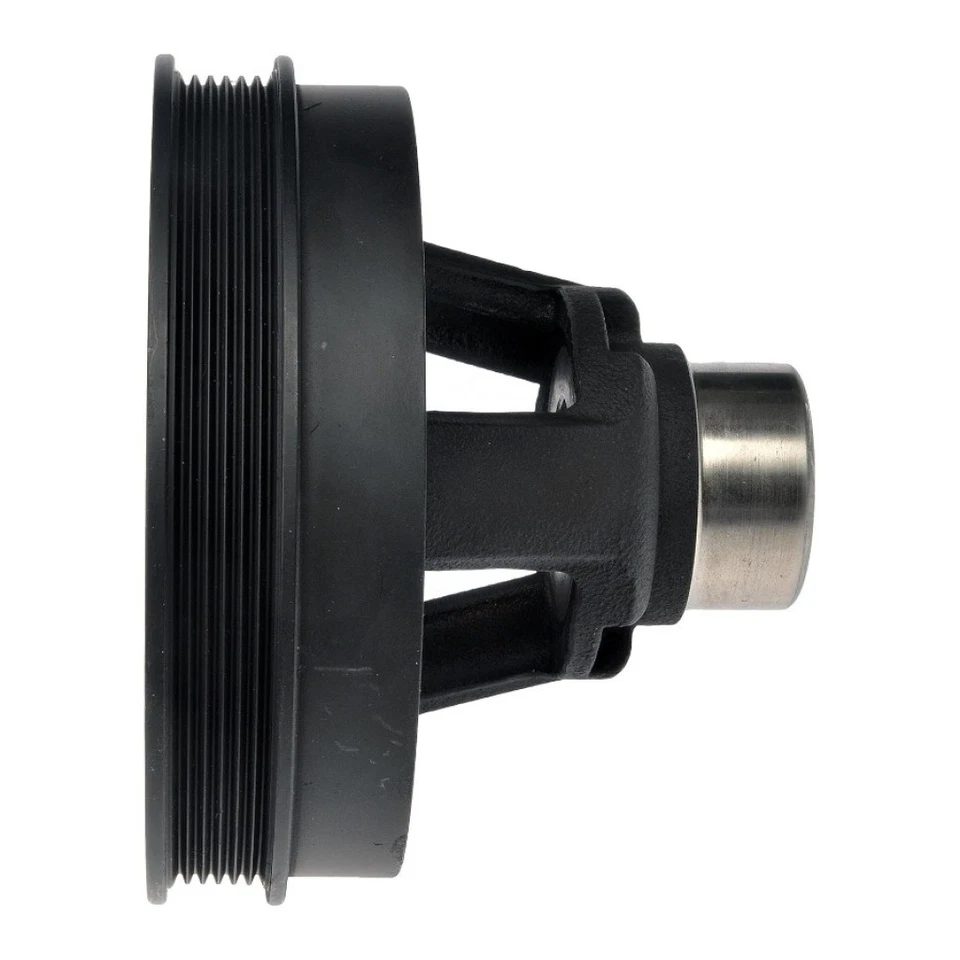 For Workhorse Custom Chassis P32 2001-2005 Harmonic Balancer | Cast Iron | Black - Image 2 of 4