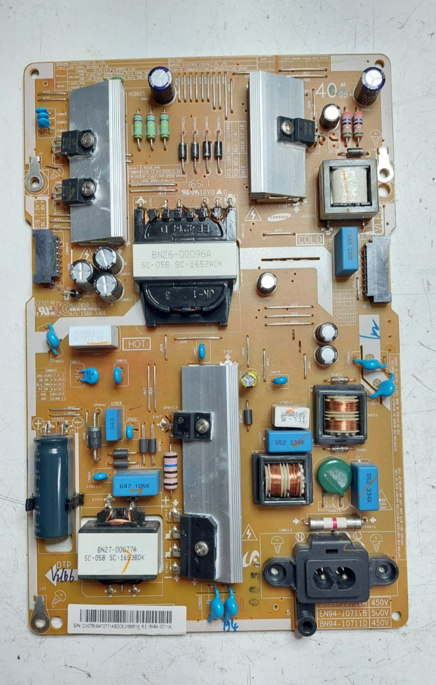 Power Board BN94-10711A per TV Samsung UE43KU6000K