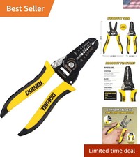 10-22 AWG Wire Stripper with Comfortable Grip Safety Features - DIY Essential