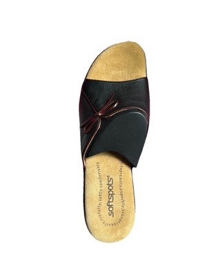 Vintage Softspots Lindsey Black Sandals