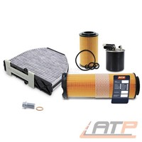 Inspektionspaket Filtersatz FÜR Mercedes C-KLASSE W204 S204 220 CDI BJ 07-14