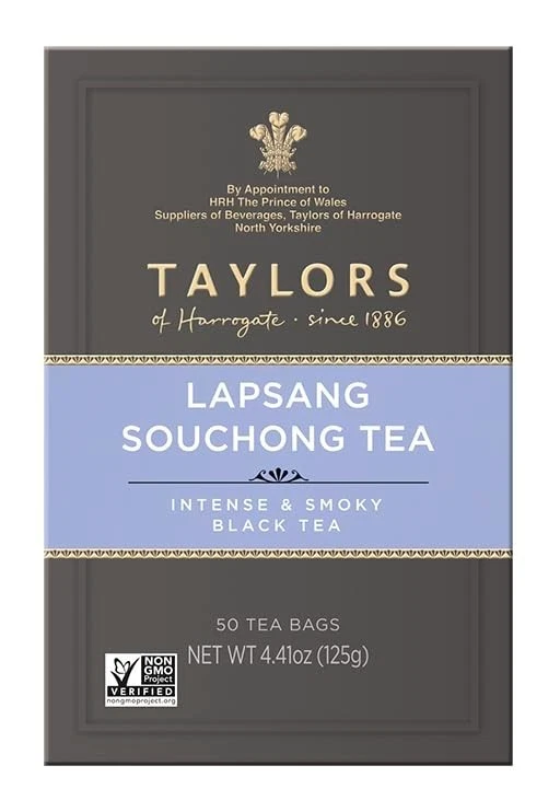 Té Lapsang Souchong - 50 bolsas con infusión ahumada para sabor único Foto 4 de 4